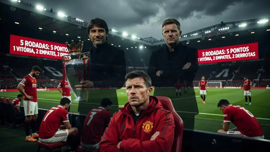 Pressão Cresce sobre Carrick com Conte e Howe na Mira do United